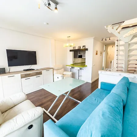 Ocean View 2 Bedroom Roofterrace In Costa Adeje